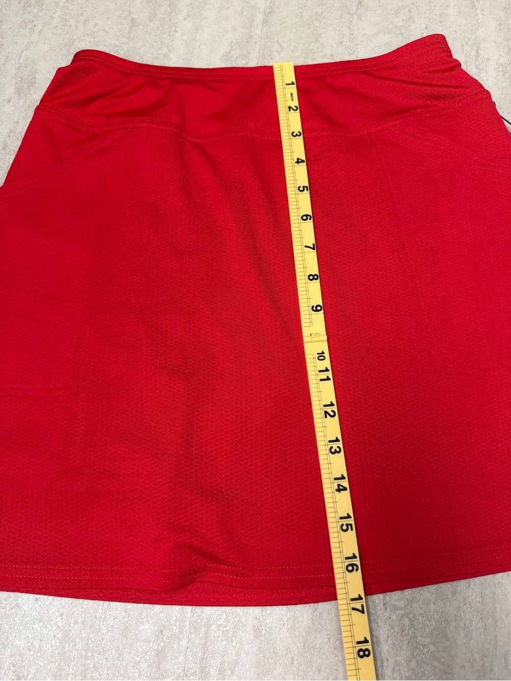 Jofit Golf skort lipstick red golf tennis pickleball 17" skirt - Picture 11 of 12